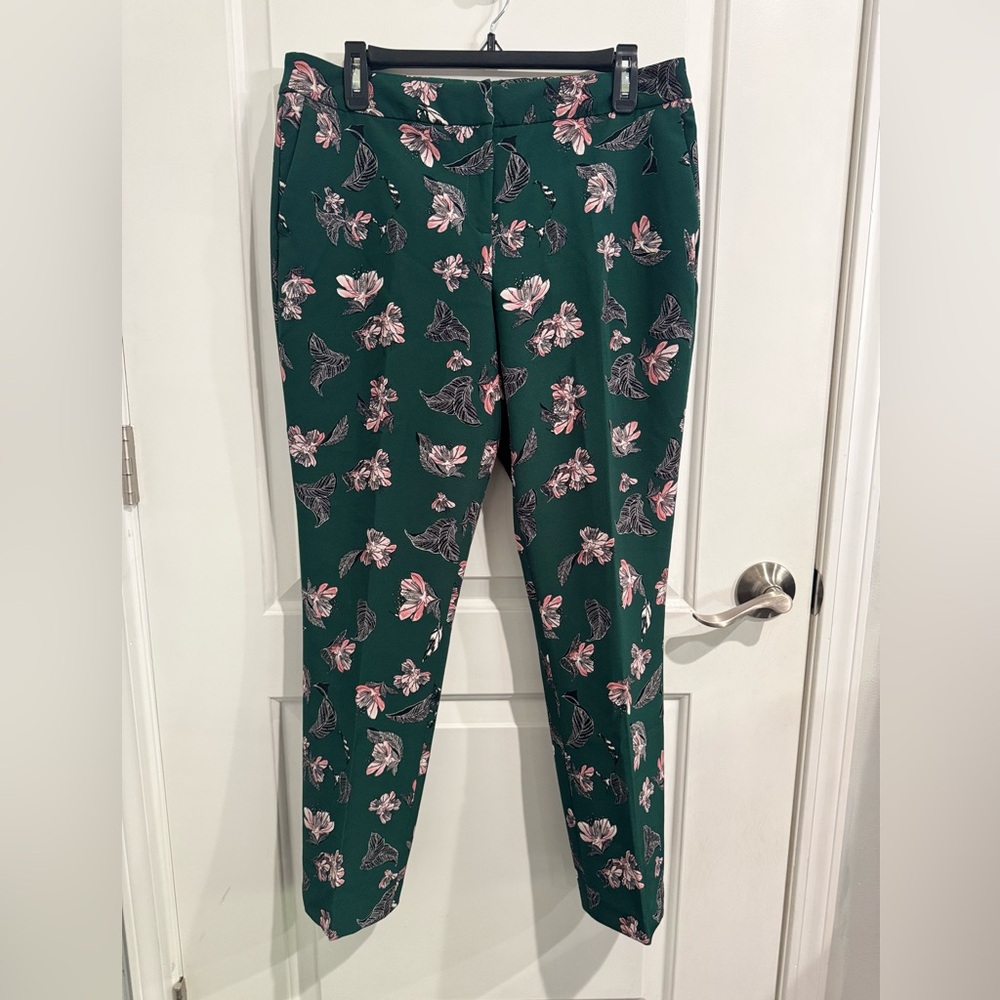 Eliane Rose Floral Women's Cropped Dress Pants